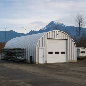 20 x 40 Arched Straight Quonset